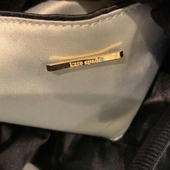 Kate Spade ♠️ Black Silk Bag Cinque Terre Capri Coral Shells Evening Bag NWT 🖤 - Picture 7 of 16